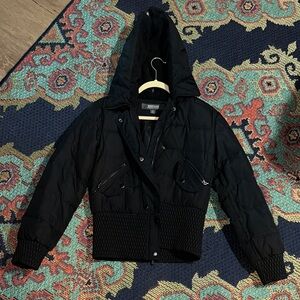 Kenneth Cole Reaction Black Quilted Jacket